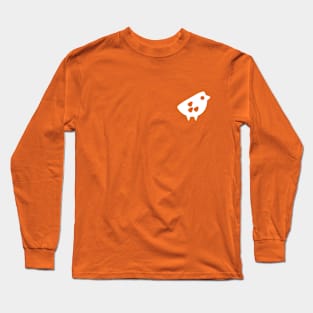 Minimalist Bird - Pocket Design Long Sleeve T-Shirt